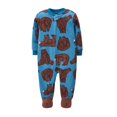 thumbnail image 4 of Footed Newborn Baby Rompers 2023 Xmas Sheep Unicorn Cartoon Printed Warm Fleece Infant Babe Pajamas Jumpsuits Sleepwear, 4 of 4