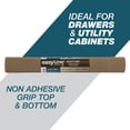thumbnail image 3 of (6 pack) EasyLiner Select Grip Shelf Liner, Taupe, 20 in. x 6 ft. Roll, 3 of 16