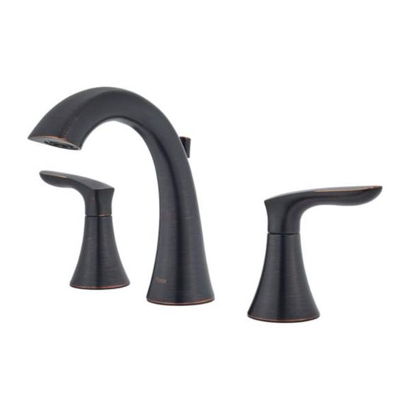 Pfister LG49-WR0Y Weller 2-Handle 8 in. Widespread Bathroom Faucet, Tuscan Bronze