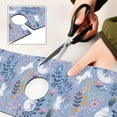 thumbnail image 6 of Yayeee Faucet Mat for Kitchen Sink 30" Diatomite Long Splash Guard Pad, Floral White Cat Pattern, 2 Pack, 6 of 7