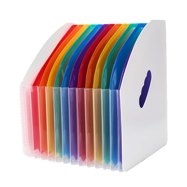 13 Pockets Accordion File Organizer Expanding File Folder Expandable