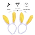 thumbnail image 4 of BRIGHTFUFU 2 set creativo disfraz de conejo de peluche accesorios de decoración de fiesta de Pascua diadema de conejo, 4 of 7