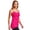 PNK LEMON, variant on Women's Fitted Adjustable Spaghetti Strap Camisole, Fuchsia, 1 Pack