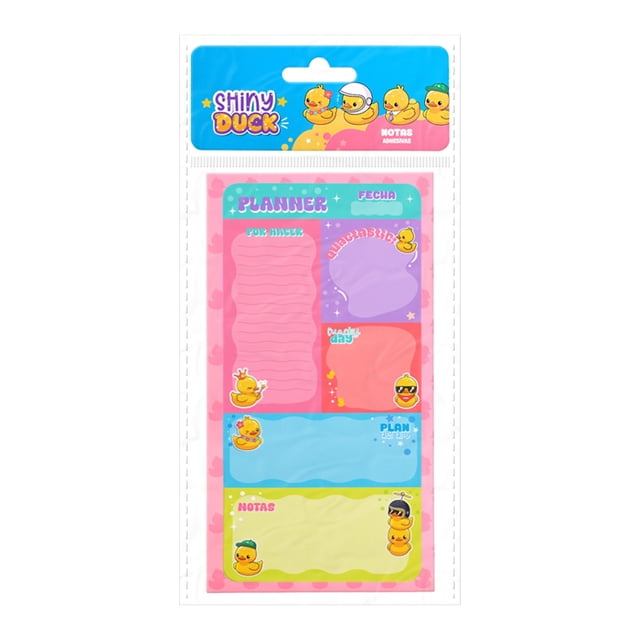 Planner Prichos Multicolor de Papel 1 Pieza