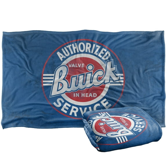 Buick Blanket, 36'x58' Authorized Service Logo Silky Touch Super Soft Throw Blanket