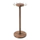 thumbnail image 2 of 12 ganchos collar soporte de joyería soporte multifuncional con base organizador adornos de madera para regalo tienda minorista mesa collar Oscuro Hugo Soporte de exhibición de joyería, 2 of 10