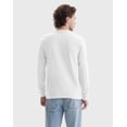 thumbnail image 3 of Hanes Authentic Unisex Long Sleeve T-Shirt White M, 3 of 4