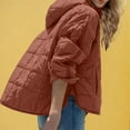 thumbnail image 7 of Women's Quilted Puffer Jacket Winter Warm Cozy down Outwear Coat for Women with Pockets Padded Jacket Pullover, 7 of 7