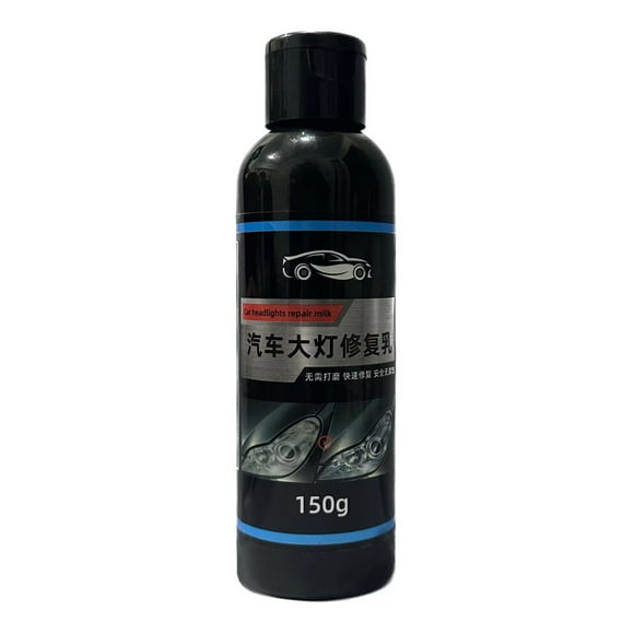 A Automobile Headlamp Repair Lotion Scratch Removal Yellowing Removal Brightening Lamp Care 150Ml 1 Bottle 5.3 Ounces Net Weight 0.342Lb