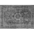 thumbnail image 1 of Ahgly Company Indoor Rectangle Medallion Gray Traditional Area Rugs, 2' x 5', 1 of 1