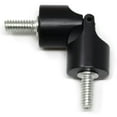 thumbnail image 3 of Urbanest 3/4 inch Adjustable Corner Curtain Rod Connector Hinged Elbow for Corner Window, Matte Black, 3 of 5