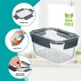 thumbnail image 5 of Sorbus Airtight Food Storage Containers with Lids - BPA Free, Leak Proof for Store Leftovers, Meal Prep - 16 Piece, 5 of 7