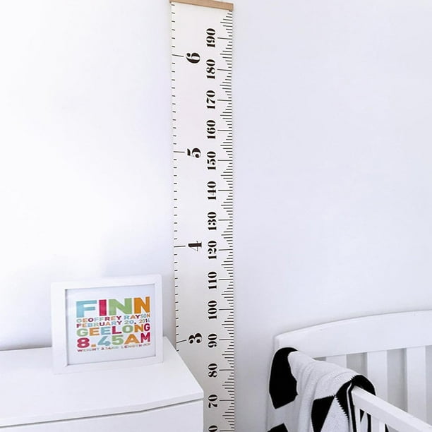 Baby Height Growth Chart Hanging Rulers Kids Room Wall Wood Frame Home Decor New Walmart Com Walmart Com