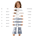 thumbnail image 5 of EnJoCho Teen Girls Jeans Straight Wide Leg Soli𝖽 Tone Elastic Waist Loose Denim Pants Stretch Trousers For Spring Autumn Back-to-School Outdoor Everyday Streetwear Casual Bottoms, 5 of 8