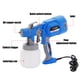 thumbnail image 4 of Muyoka Pulverizador de pintura Ajustable Ergonómico Eléctrico Pulverizador de pintura Herramienta de pintura de aerógrafo portátil profesional con boquilla para gabinete de cerca Pintura de jardín en Muyoka Hogar, 4 of 7