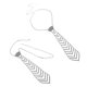 thumbnail image 5 of VERDANVERSE 2Ud Corbatín Ajustable De Aleación Con Para Accesorios Formales Y Cosplay Unisex, 5 of 8