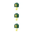 thumbnail image 4 of Colgador de pared Monstrate Dormitorio Gancho de almacenamiento Impermeable Verde, 4 of 6