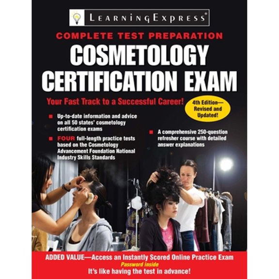 Pre-Owned Cosmetology Certification Exam (Paperback) by Learningexpress LLC