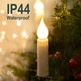 thumbnail image 6 of DONGPAI 20 PCS Flameless LED Taper Candles Battery Operated Christmas Tree Candle Lights Electric Fake Candles Perfect for Holiday Home Garden Wedding Parties Decor, 6 of 10