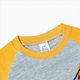 thumbnail image 5 of kaprioy Boys Summer Clothes Dinosaur Terry Cloth Robe and Pajamas Bath Time Set​ Toddler Baby Boy Set Boys Summer Tops T-shirt+Shorts Pajamas Outfit Set, 5 of 8