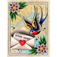 thumbnail image 1 of Cuadros Decorativos Kit de pintura de diamante 5D, carta de amor de paloma, taladro redondo completo, diamantes de imitación DIY Sywqhk Nuevos Originales, 1 of 9