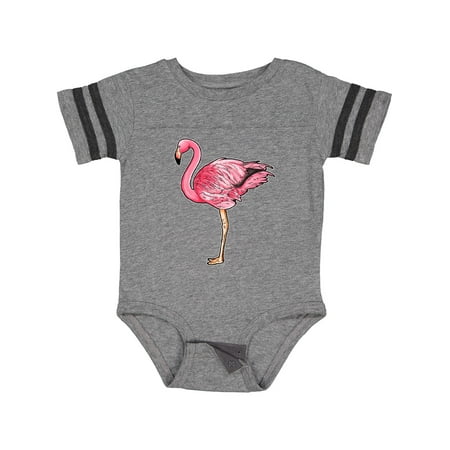 

Inktastic Pink Flamingo Boys or Girls Baby Bodysuit