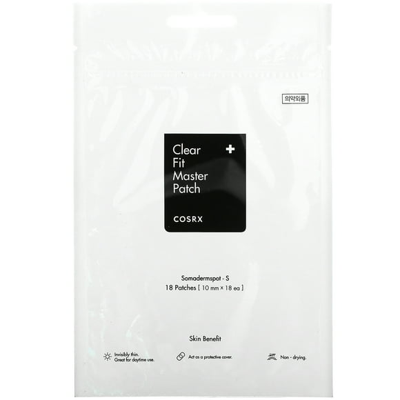 Cosrx, Clear Fit Master Patch, 18 Patches Pack of 2