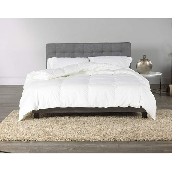Canadian White Down and Feather Comforter, King