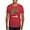 Red, variant on CafePress - Tropical Christmas Dark T Shirt - Men's Classic Graphic Cotton T-Shirt
