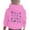 Pink, variant on Goindgs Hoodie Kids Girls' Sweaters Sweatshirt Soft Pullover Ocean Themed Duplex Printed with Hood for School Outdoor Shirt Preppy Tween Girl Cute Beige-3-4 T