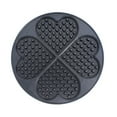 thumbnail image 2 of INTBUYING Electric 4pcs Waffle Maker Heart-shaped Stainless Steel Nonstick, 2 of 6