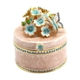 thumbnail image 1 of kusrkot Mini Jewelry Box Creative Dresser Jewelry Storage Case for Earrings Necklace Pink, 1 of 9