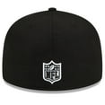 thumbnail image 4 of Men's New Era Black Washington Commanders B-Dub 59FIFTY Fitted Hat, 4 of 5