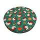 thumbnail image 1 of Balery Cartoon Turkey Fundas de asiento para taburete de bar redondo de tela de terciopelo ajustables que protegen de arañazos y manchas para sillas de 14 a 17 pulgadas.-13 inch, 1 of 7