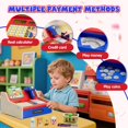 thumbnail image 4 of Caja registradora de madera Wee Wonders con calculadora y escáner, 4 of 8