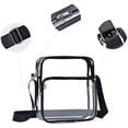 thumbnail image 2 of Bolso bandolera transparente de PVC informal, bandolera deportiva, bolso de mano, 2 of 5