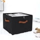 thumbnail image 2 of Caja Zapatos Plegable PVC Transparente Caja Almacenamiento para Guardar Zapatos Zapatero A Prueba Polvo Almacenamiento Zapatos (negro), 2 of 9