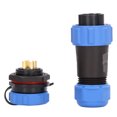 thumbnail image 2 of Waterproof Connector Aviation Male Plug Female Socket ABS 4 Pin 4 Hole for Power Supply, 2 of 14