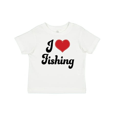 

Inktastic I Love Fishing Gift Baby Boy or Baby Girl T-Shirt