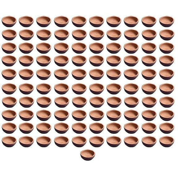 Handmade Diwali Diya | Terracotta/Clay Diya For Puja | Mitti Diya For Diwali Pooja Decoration (Pack of 31)