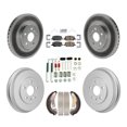thumbnail image 1 of Transit Auto Front Rear Disc Brake Rotors Ceramic Pads and Coated Drum Kit (7Pc) for Car Chevrolet Trax KGA-106328, 1 of 11