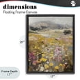 thumbnail image 4 of Stupell Industries Contemporary Meadow's Heartbeat Abstraction Black Floating Frame Canvas Art, 17 x 21, by Svetlana Aleynikova, 4 of 8