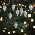 thumbnail image 1 of Adornos Colgantes Perfecl de Piña para Navidad 8 Piezas Decorativos, 1 of 8