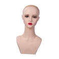 thumbnail image 2 of STARTIST Female Bald Mannequin Head Toupee Holder for Toupee Making and Display Cap Glass, 2 of 9