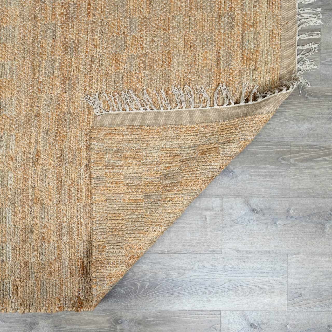 Hauteloom Ionut Sea Grass Jute Rug - Natural Fiber Area Rug - Natural Farmhouse Carpet - Rattan Wicker - Brown, Beige, Cream - 9' x 12'