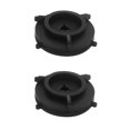 thumbnail image 3 of 1 par de cargadores de aluminio abridor de taza 1/4 10 pulgadas para Revox Akai Teac (Base) negro, 3 of 9