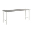 thumbnail image 1 of Pemberly Row 72W Computer Desk w/ Metal Legs in Platinum Gray - Engineered Wood, 1 of 9