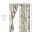 thumbnail image 5 of VHC Brands Wilder, Farmhouse Curtain Panels, Floral, Blue & Green, 63x36, Set of 2, 5 of 8