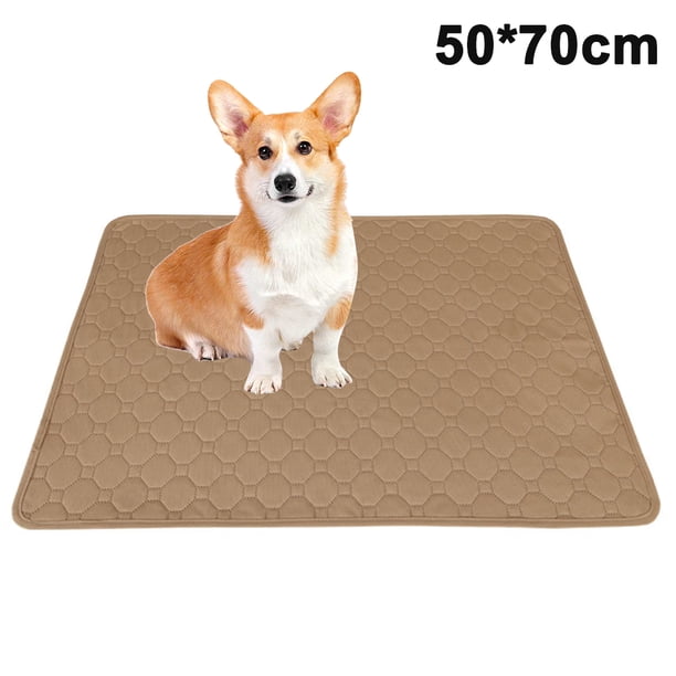 Almohadilla de entrenamiento para perros y cachorros, esquinas, lavable, reutilizable, higiénica, protección para cuña, almohadilla para perros, artículos esenciales para mascotas MFZFUKR 222845-1