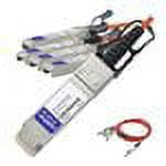 UPC: 0821455156513 | AddOn 15m Cisco Compatible QSFP+ Breakout AOC – network cable – 49 ft